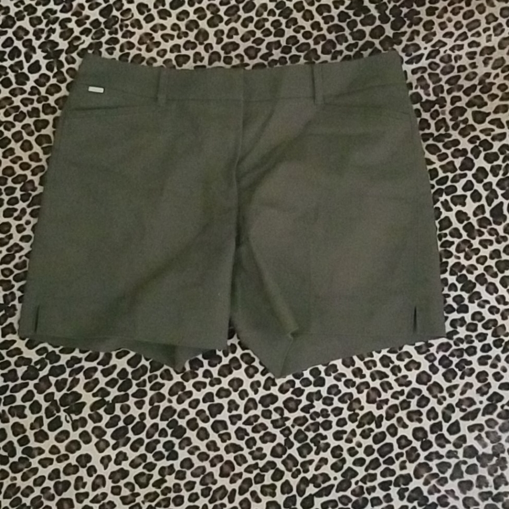 White House Black Market Sage Green Shorts nwot